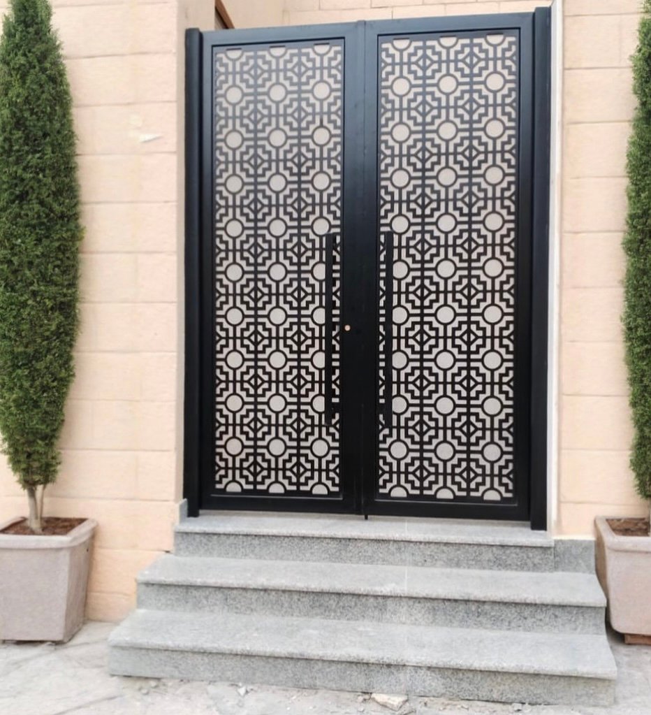 metal man door